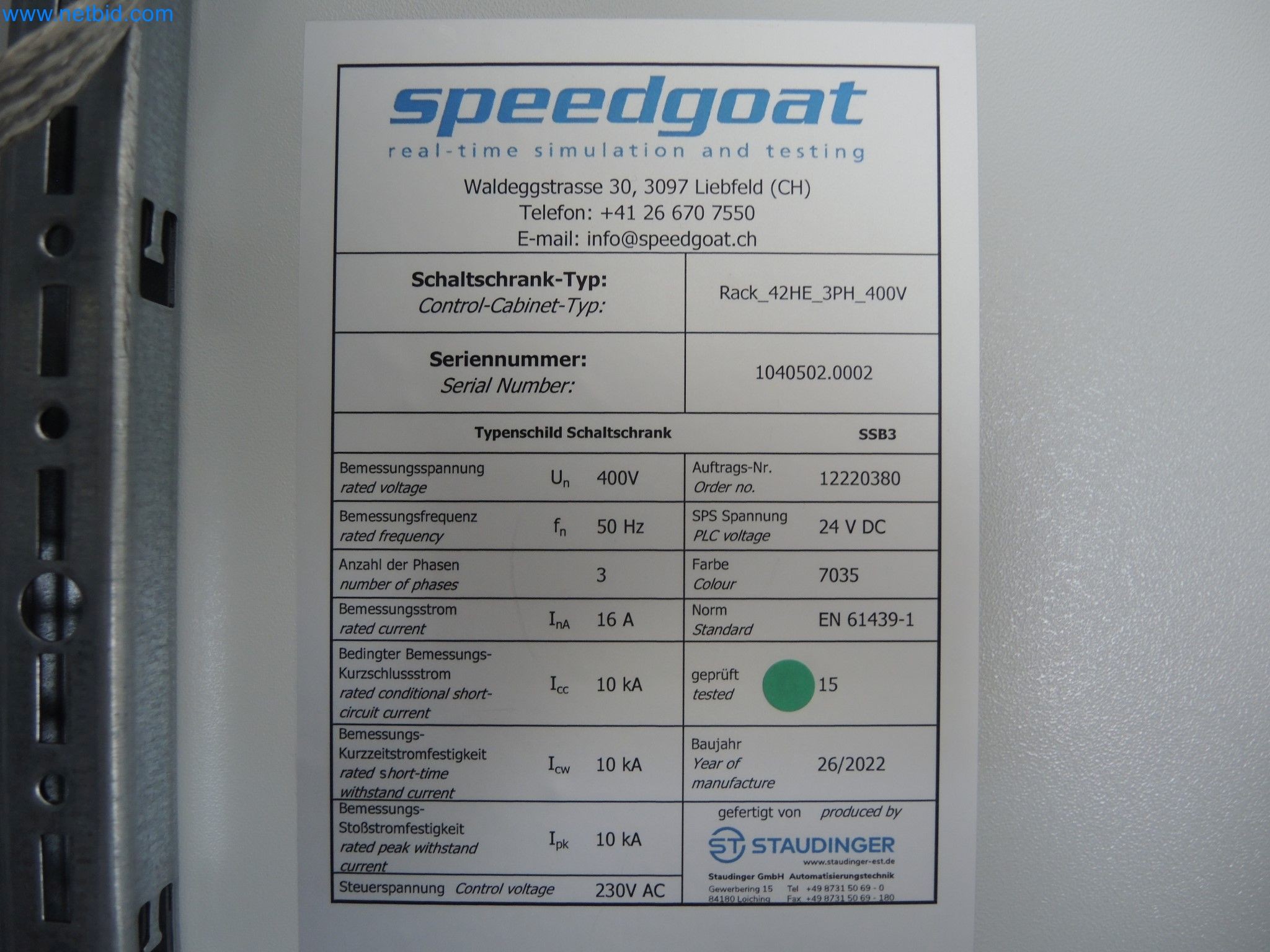 LILIUM eAircraft GmbH / LILIUM GmbH; machines, test systems and operating equipment for the production of eVTOLs-2