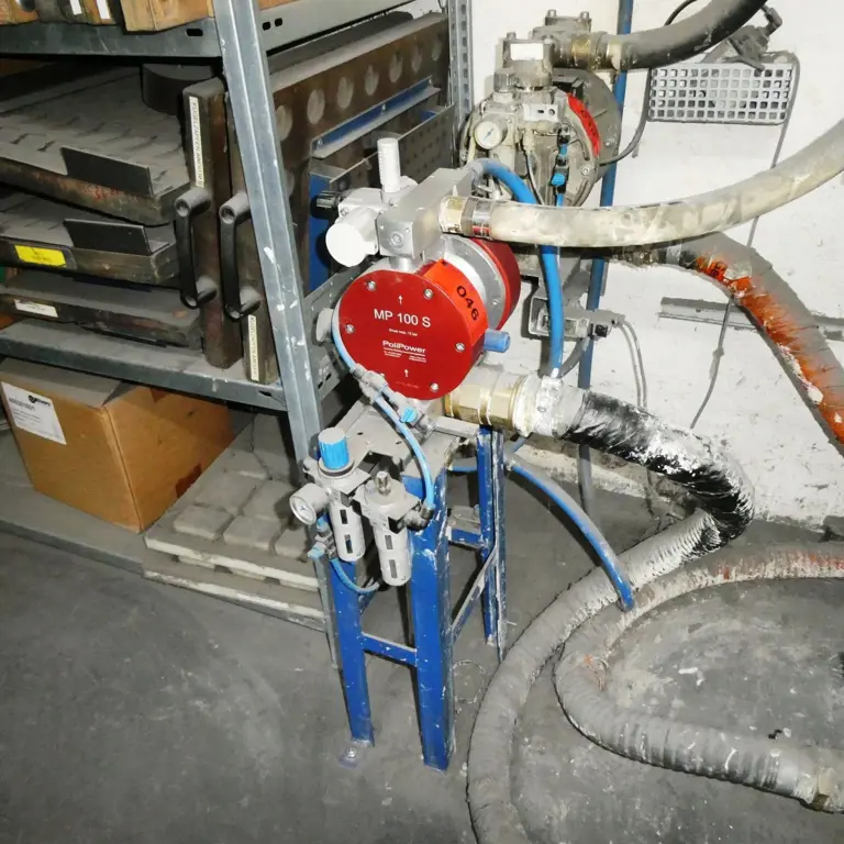 Polishing paste feed pumps Polypower MP100S