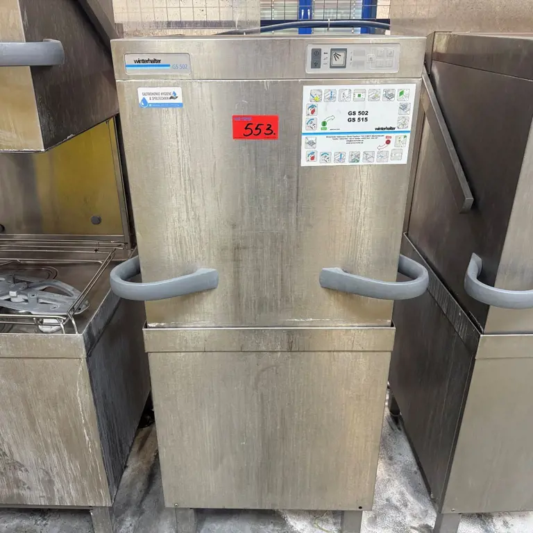 Hood-type dishwasher Winterhalter DS502