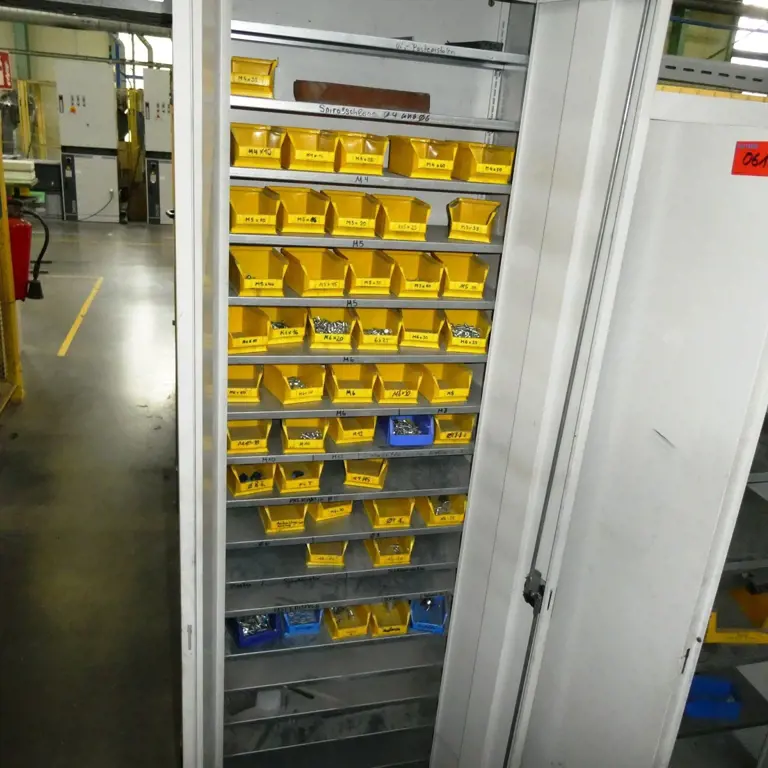 4 Sheet steel cabinets