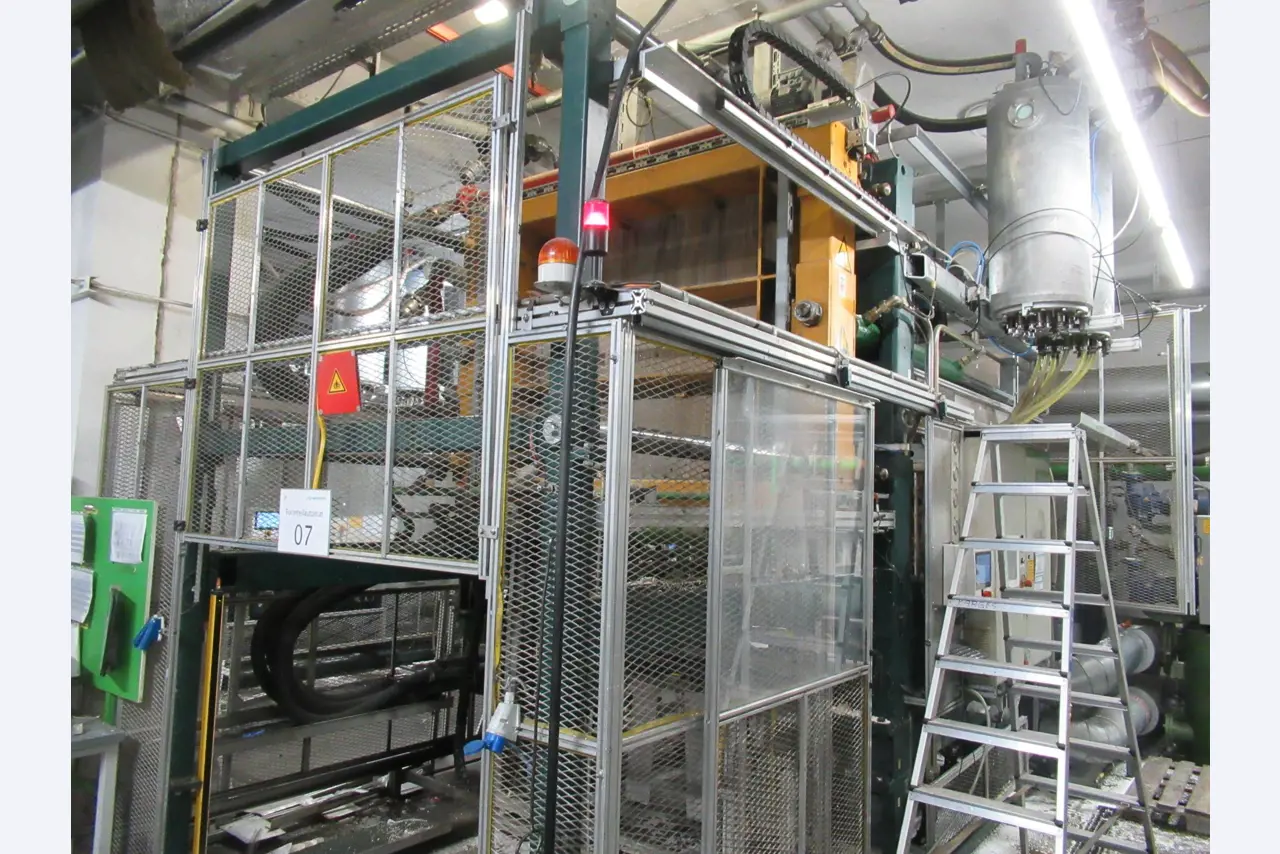 Máquinas para a produção de materiais de isolamento, peças de espuma EPS / componentes de espuma de partículas-10