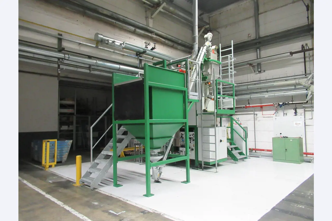 Máquinas para a produção de materiais de isolamento, peças de espuma EPS / componentes de espuma de partículas-3