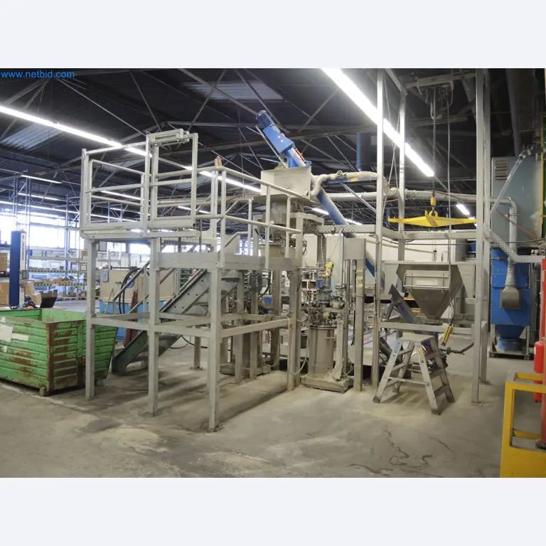 Machines for the production of insulation materials, EPS foam parts / particle foam components-2