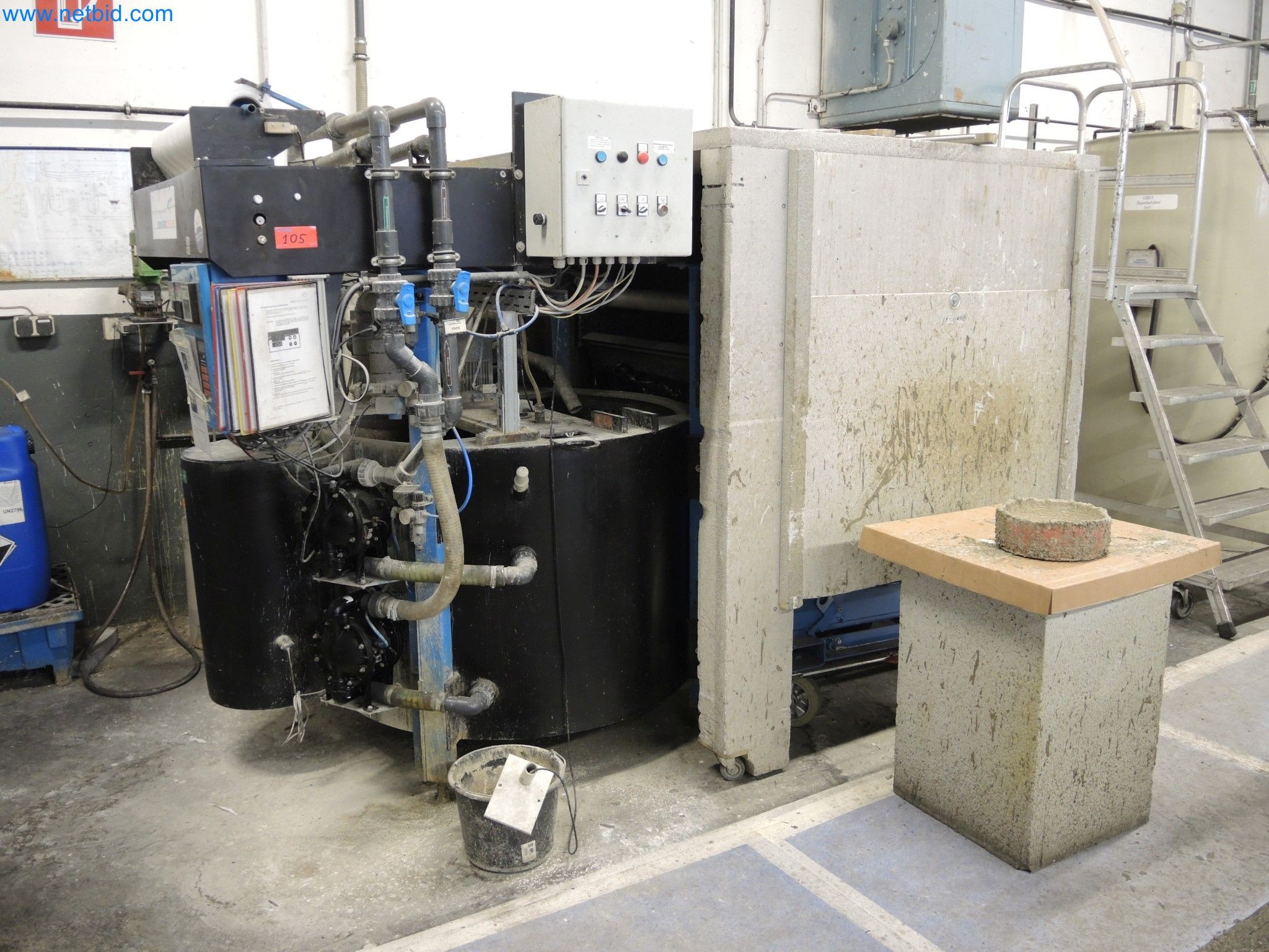 Machines for the production of insulation materials, EPS foam parts / particle foam components-1