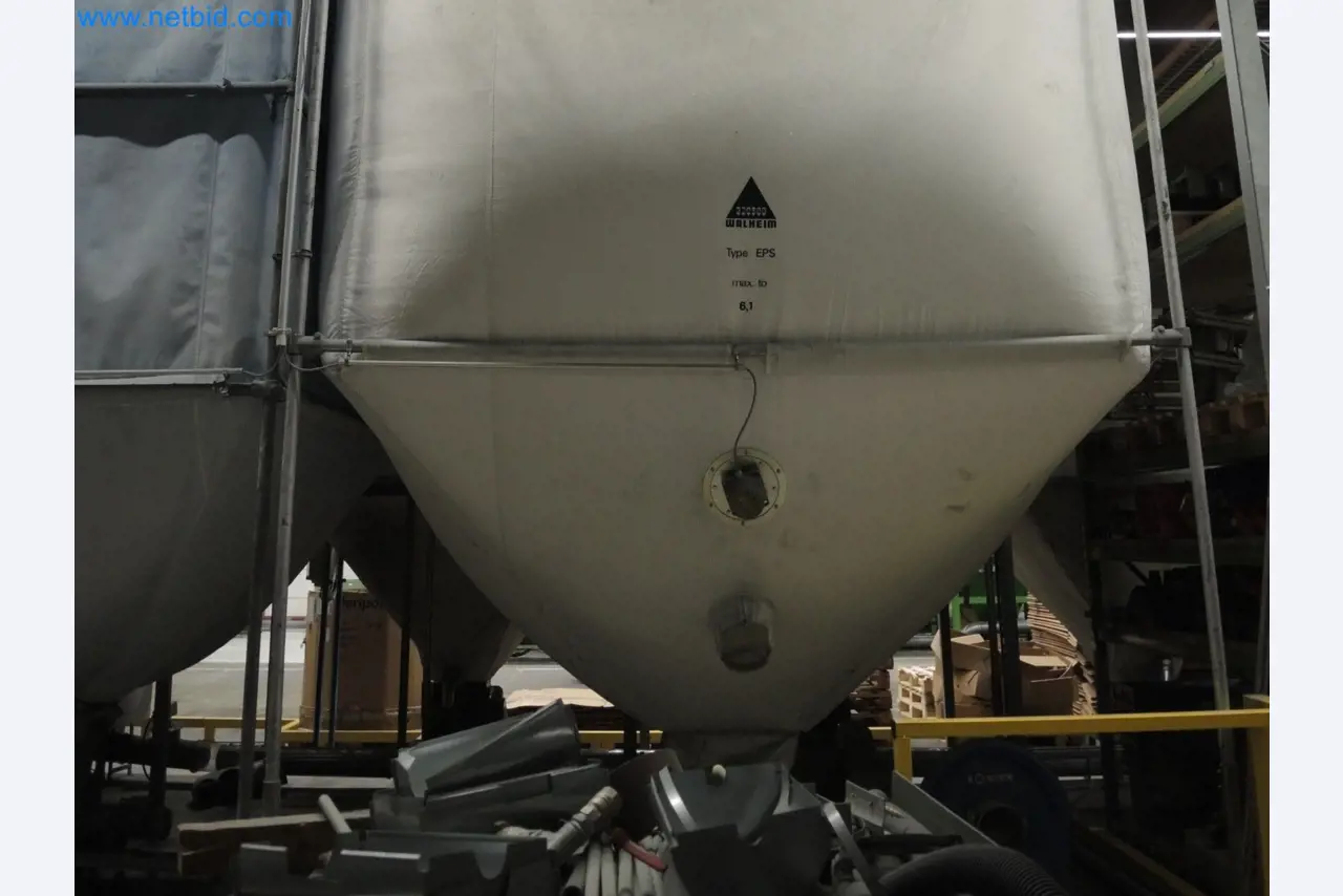 Machines for the production of insulation materials, EPS foam parts / particle foam components-1