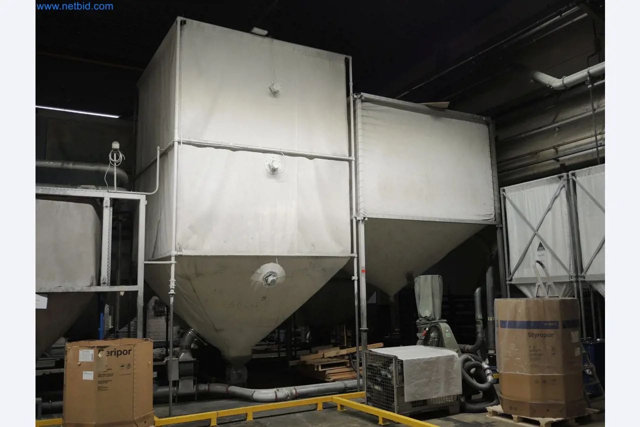 Machines for the production of insulation materials, EPS foam parts / particle foam components-5