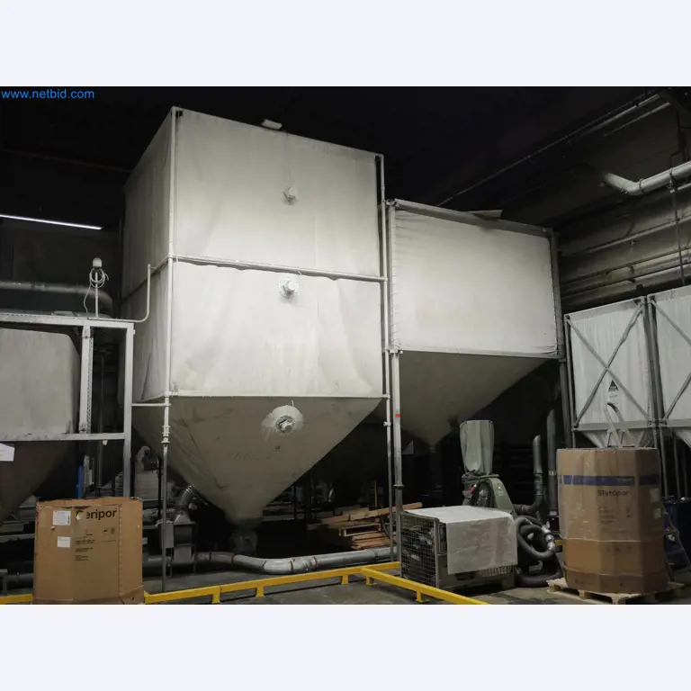 Machines for the production of insulation materials, EPS foam parts / particle foam components-5