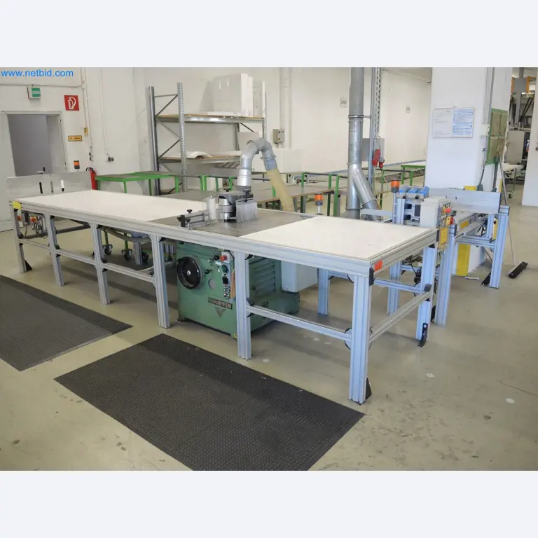 Machines for the production of insulation materials, EPS foam parts / particle foam components-1