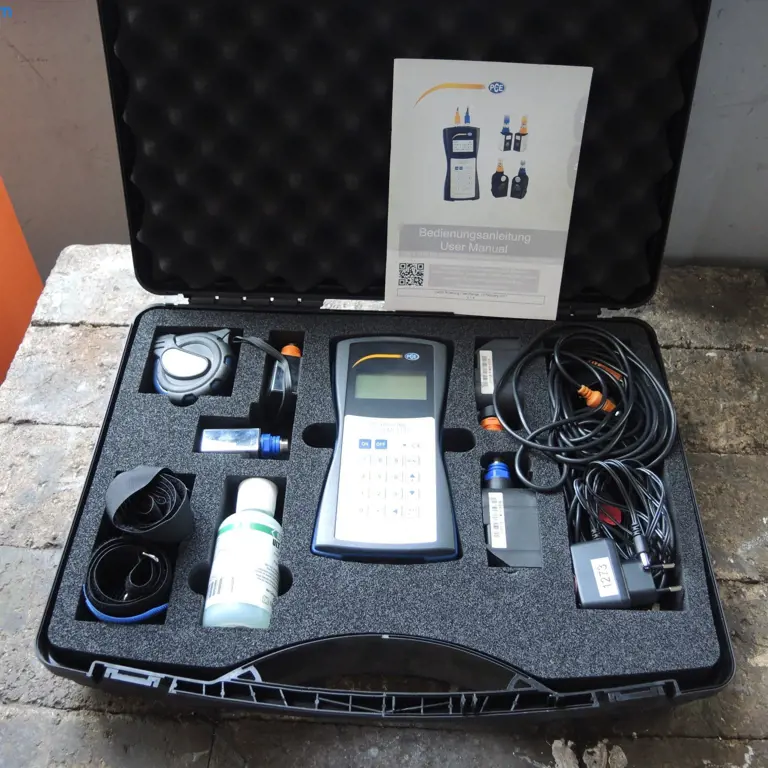 Flowmeter / Ultrasonic Flowmeter PCE TDS 100 H