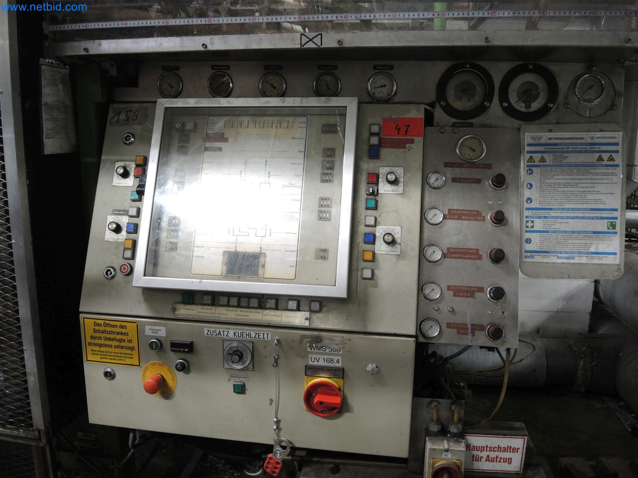 Machines for the production of insulation materials, EPS foam parts / particle foam components-6