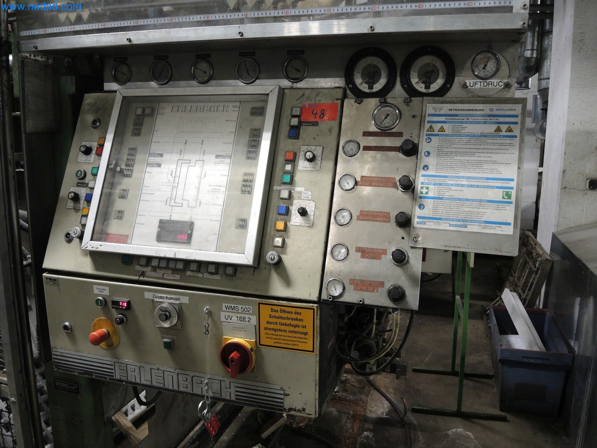 Machines for the production of insulation materials, EPS foam parts / particle foam components-6