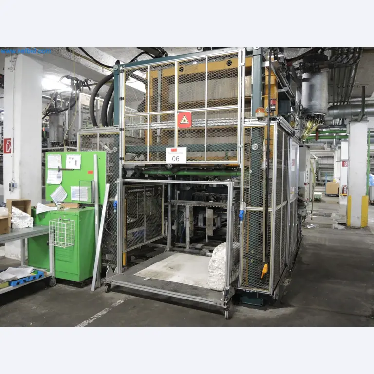 Machines for the production of insulation materials, EPS foam parts / particle foam components-1