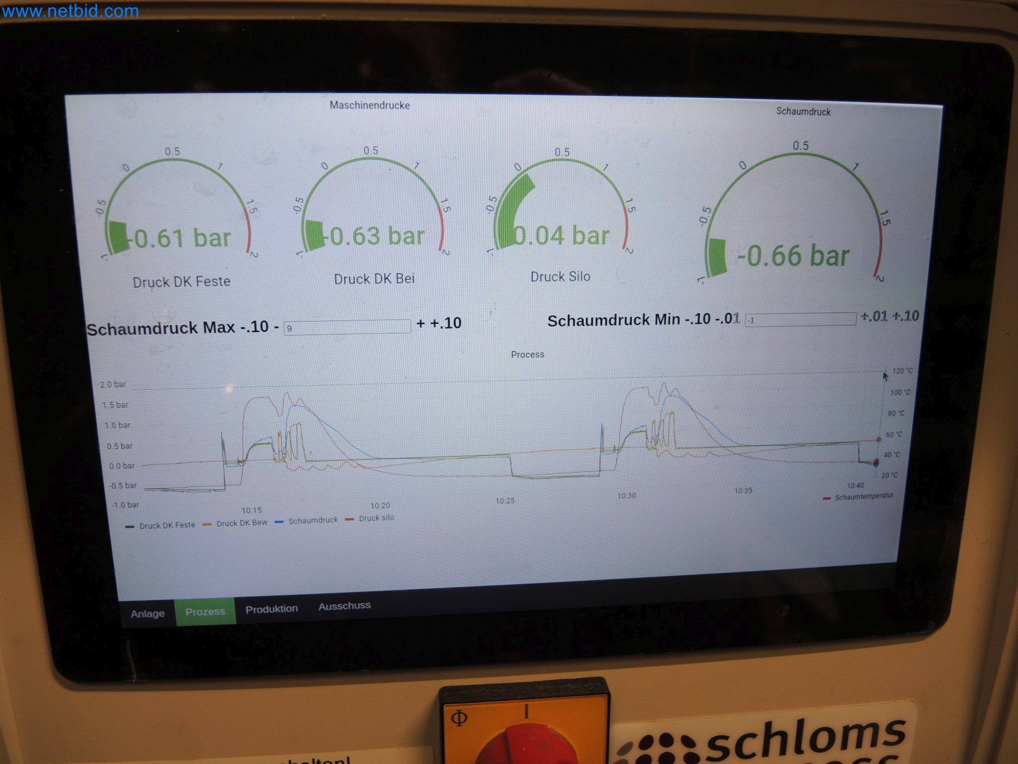 Machines for the production of insulation materials, EPS foam parts / particle foam components-10
