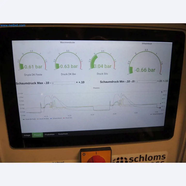 Machines for the production of insulation materials, EPS foam parts / particle foam components-10