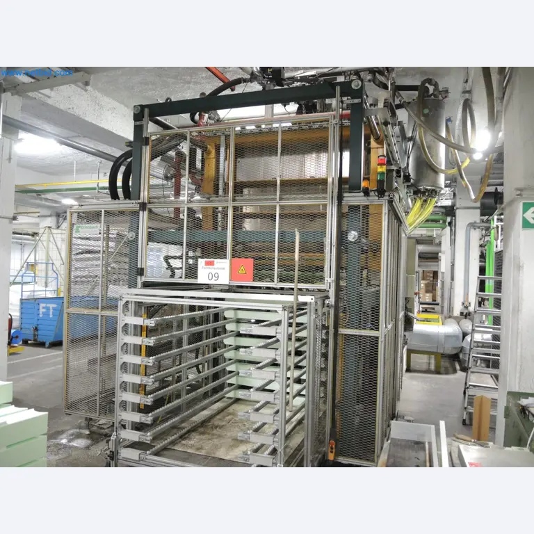 Machines for the production of insulation materials, EPS foam parts / particle foam components-1