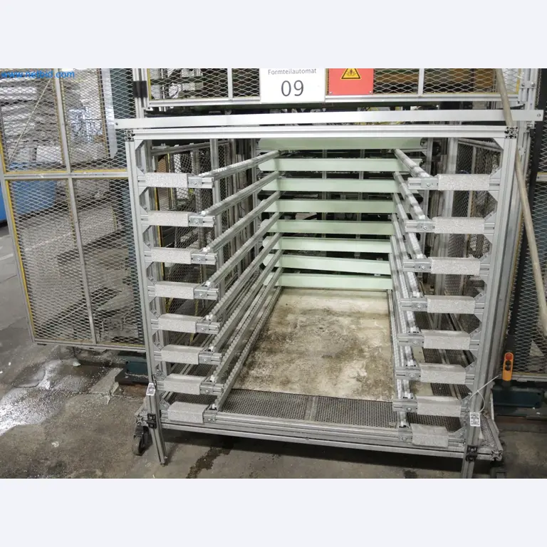 Machines for the production of insulation materials, EPS foam parts / particle foam components-3