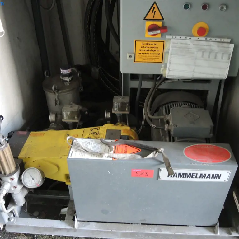 High-pressure pump unit Hammelmann BCB800-64