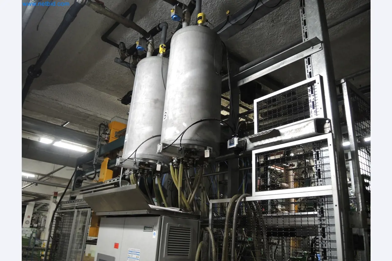 Machines for the production of insulation materials, EPS foam parts / particle foam components-6