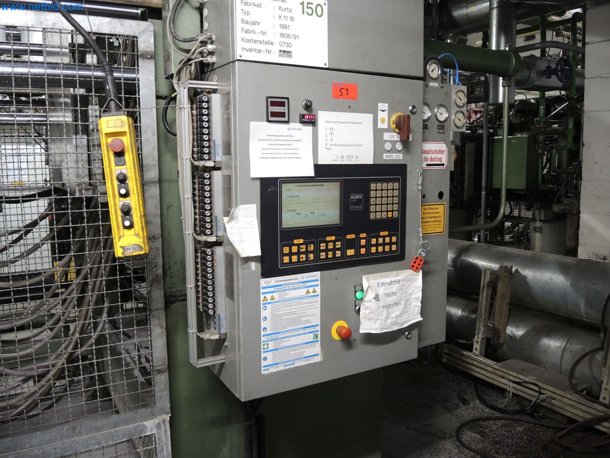 Machines for the production of insulation materials, EPS foam parts / particle foam components-8