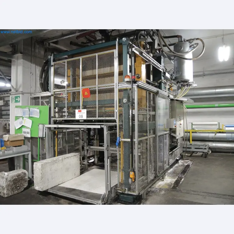 Machines for the production of insulation materials, EPS foam parts / particle foam components-1