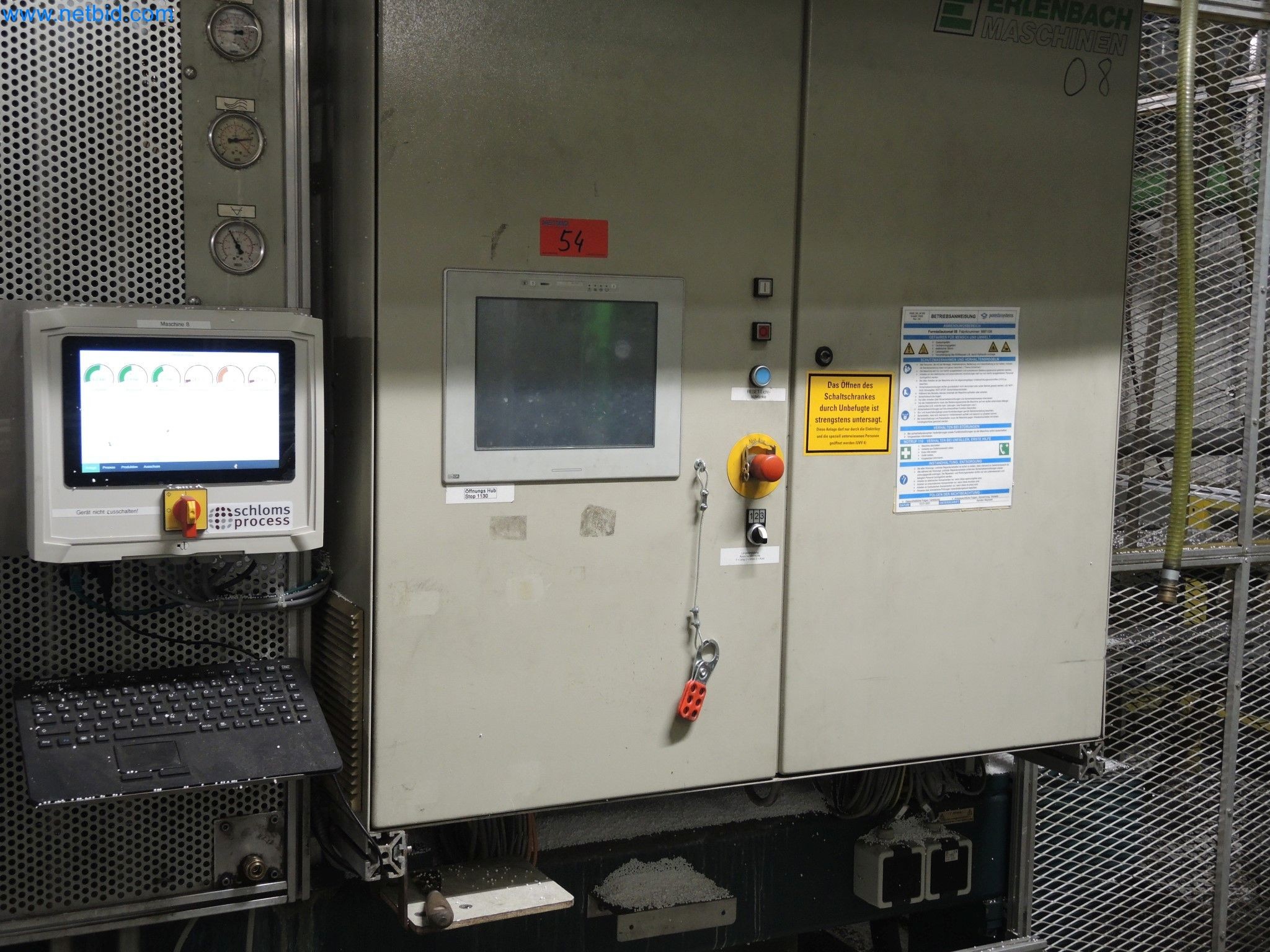 Machines for the production of insulation materials, EPS foam parts / particle foam components-6