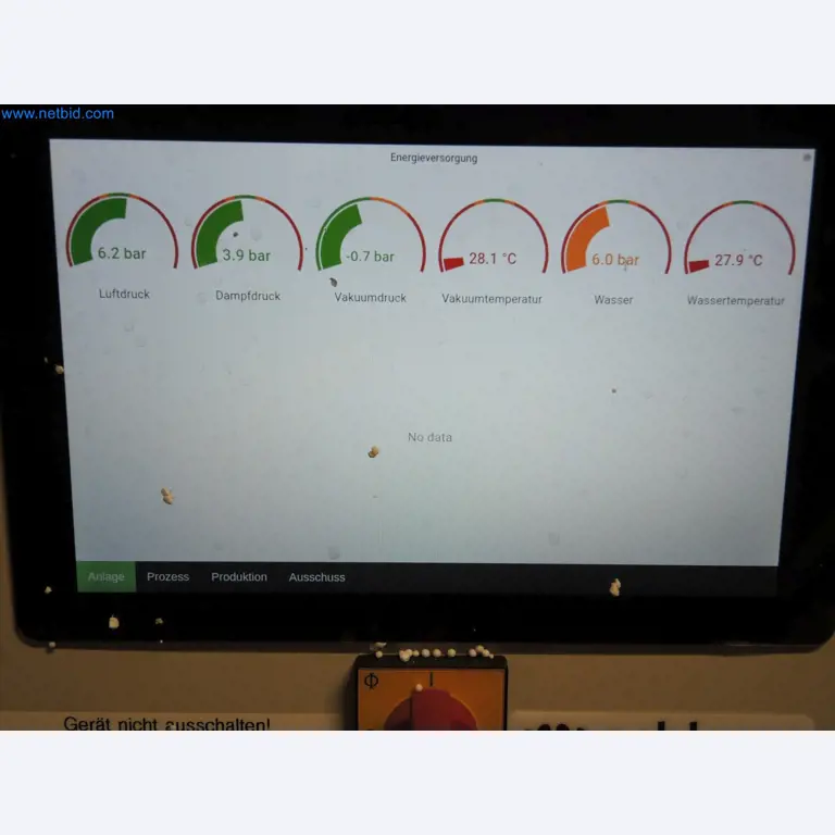 Machines for the production of insulation materials, EPS foam parts / particle foam components-7