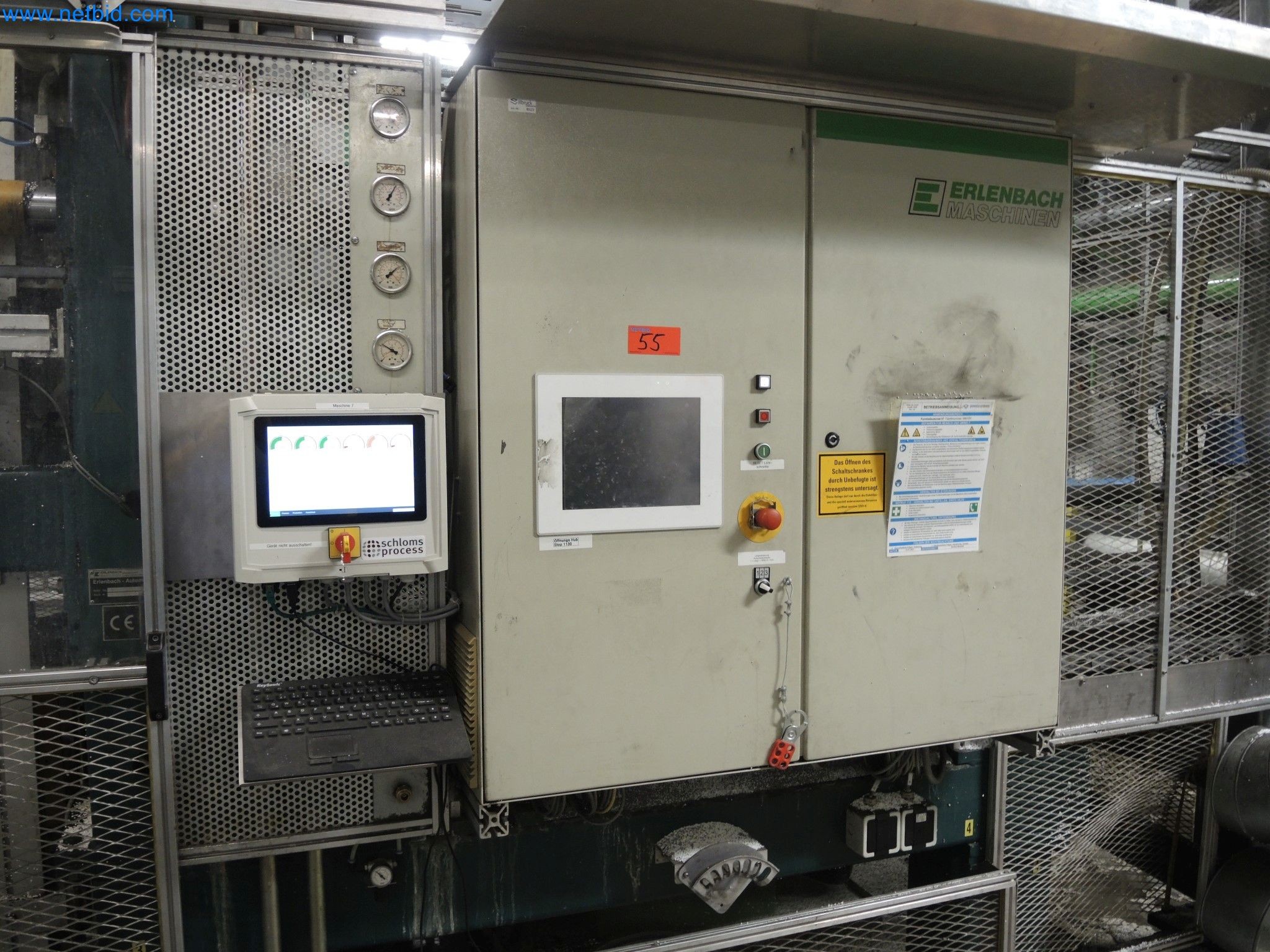 Machines for the production of insulation materials, EPS foam parts / particle foam components-8