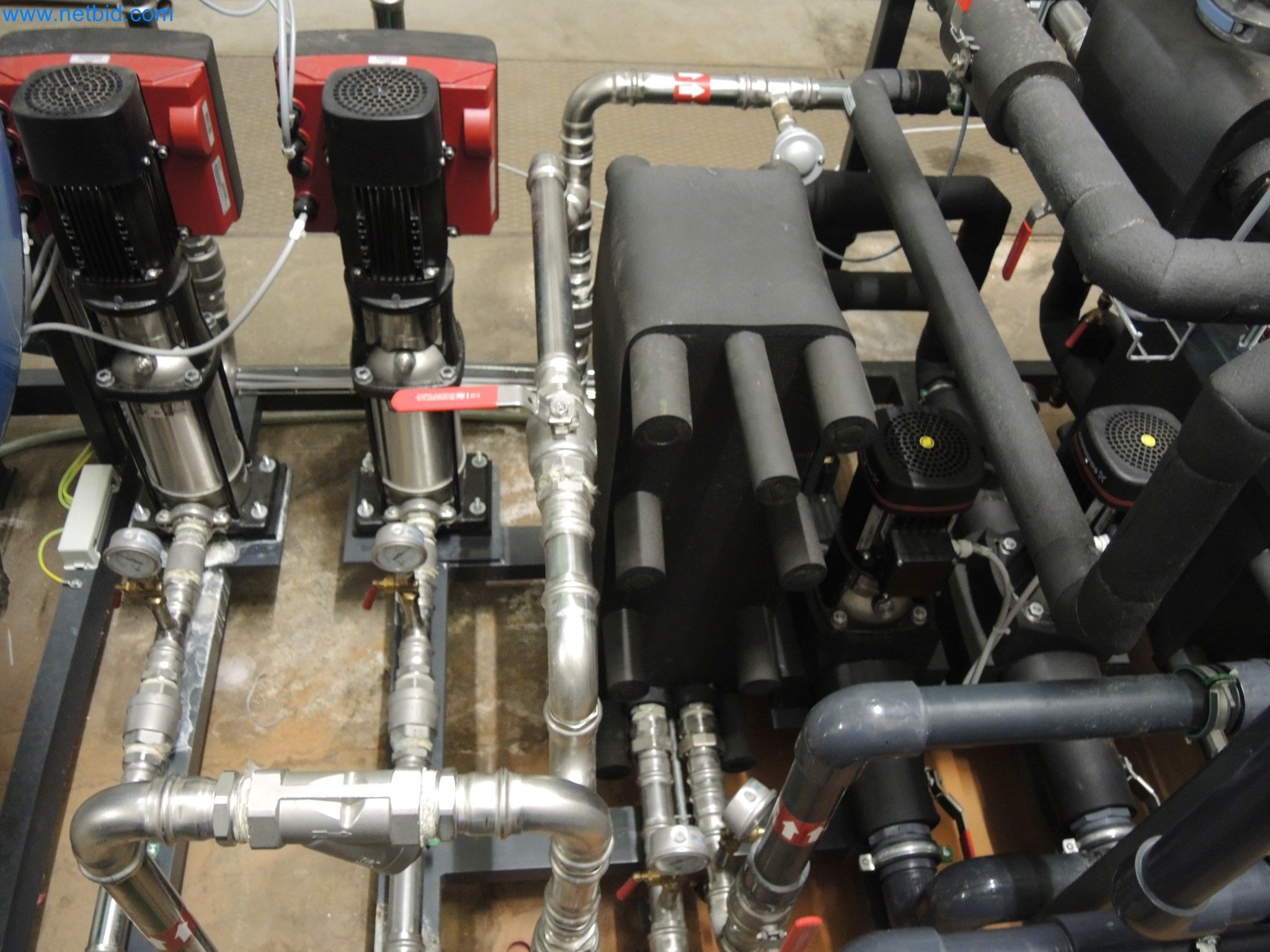 Machines for the production of insulation materials, EPS foam parts / particle foam components-2