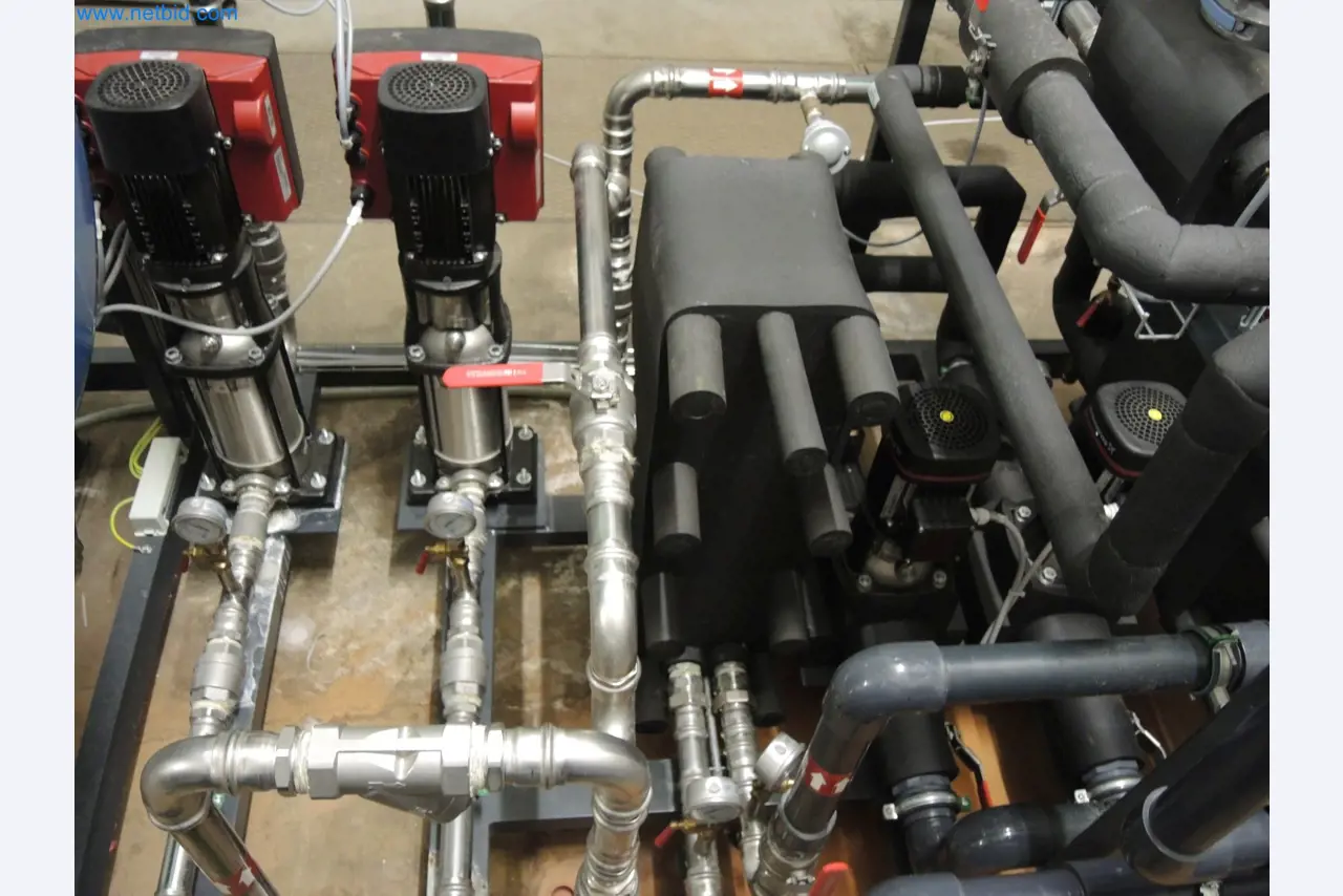 Machines for the production of insulation materials, EPS foam parts / particle foam components-2