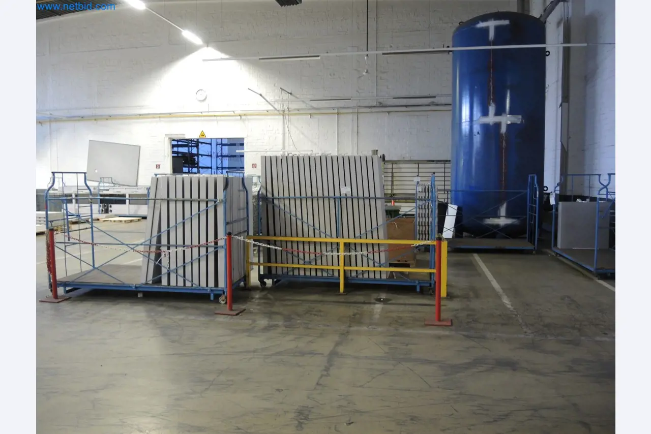 Machines for the production of insulation materials, EPS foam parts / particle foam components-1