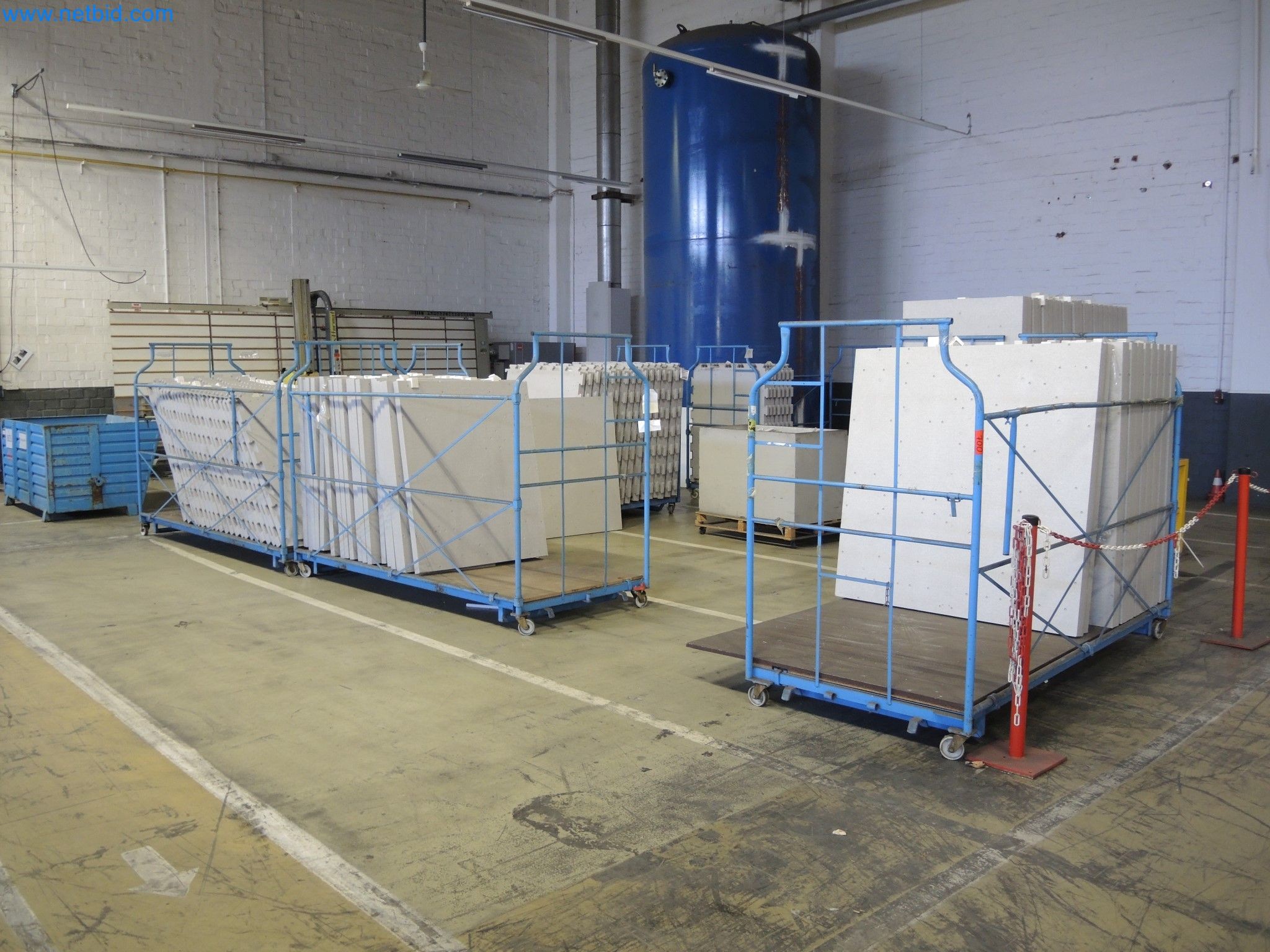 Machines for the production of insulation materials, EPS foam parts / particle foam components-4