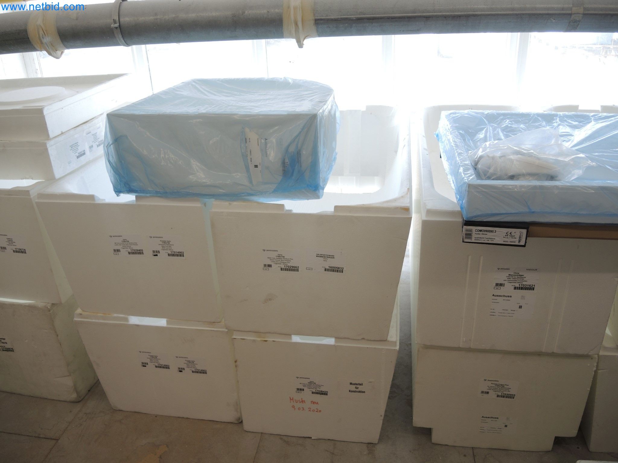 Machines for the production of insulation materials, EPS foam parts / particle foam components-18