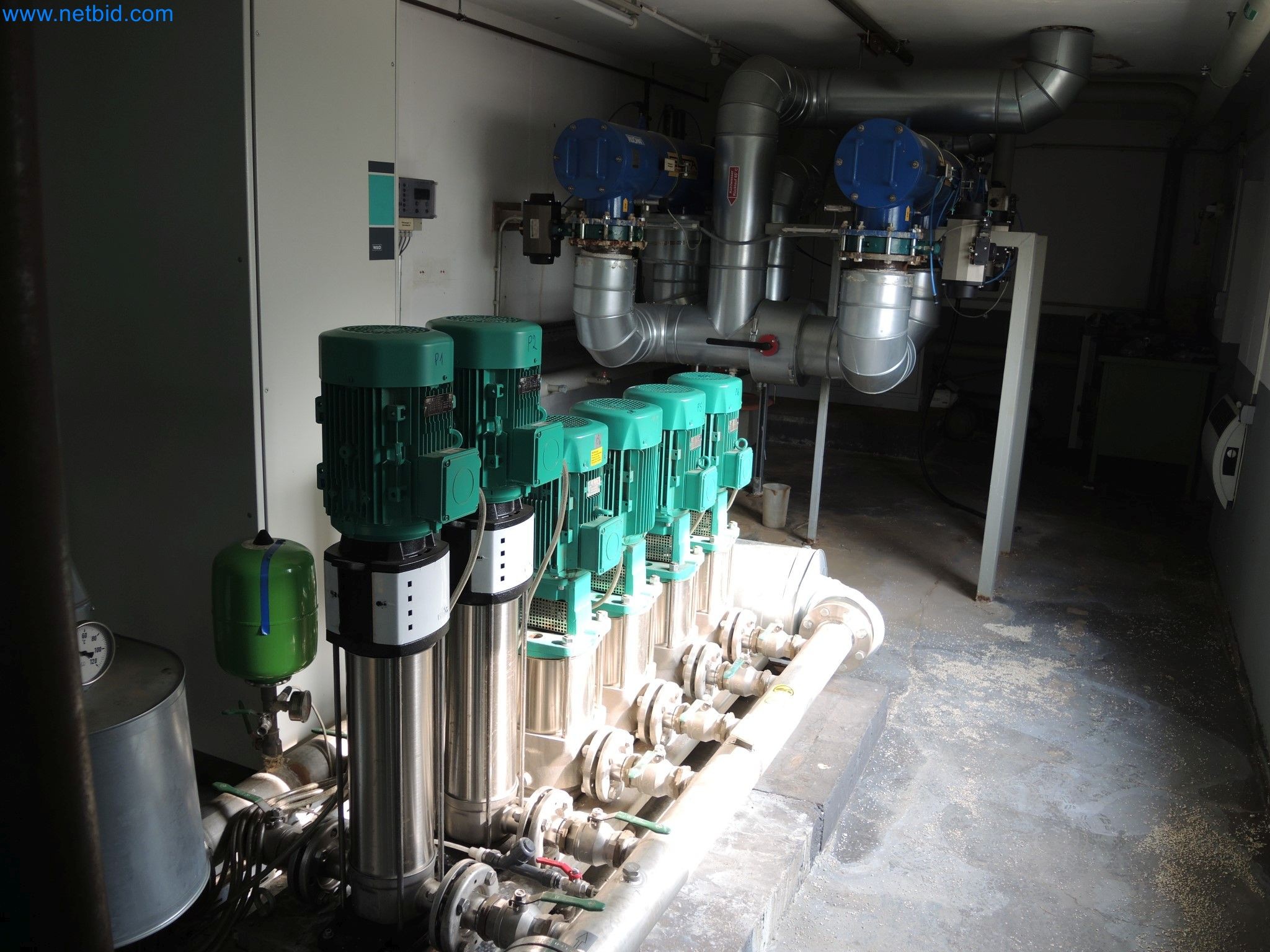 Machines for the production of insulation materials, EPS foam parts / particle foam components-1