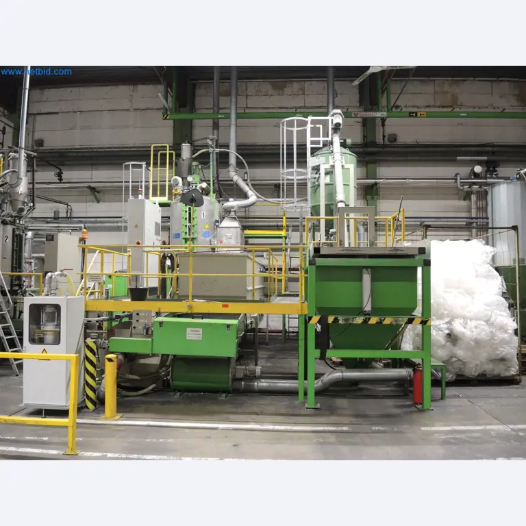 Machines for the production of insulation materials, EPS foam parts / particle foam components-1