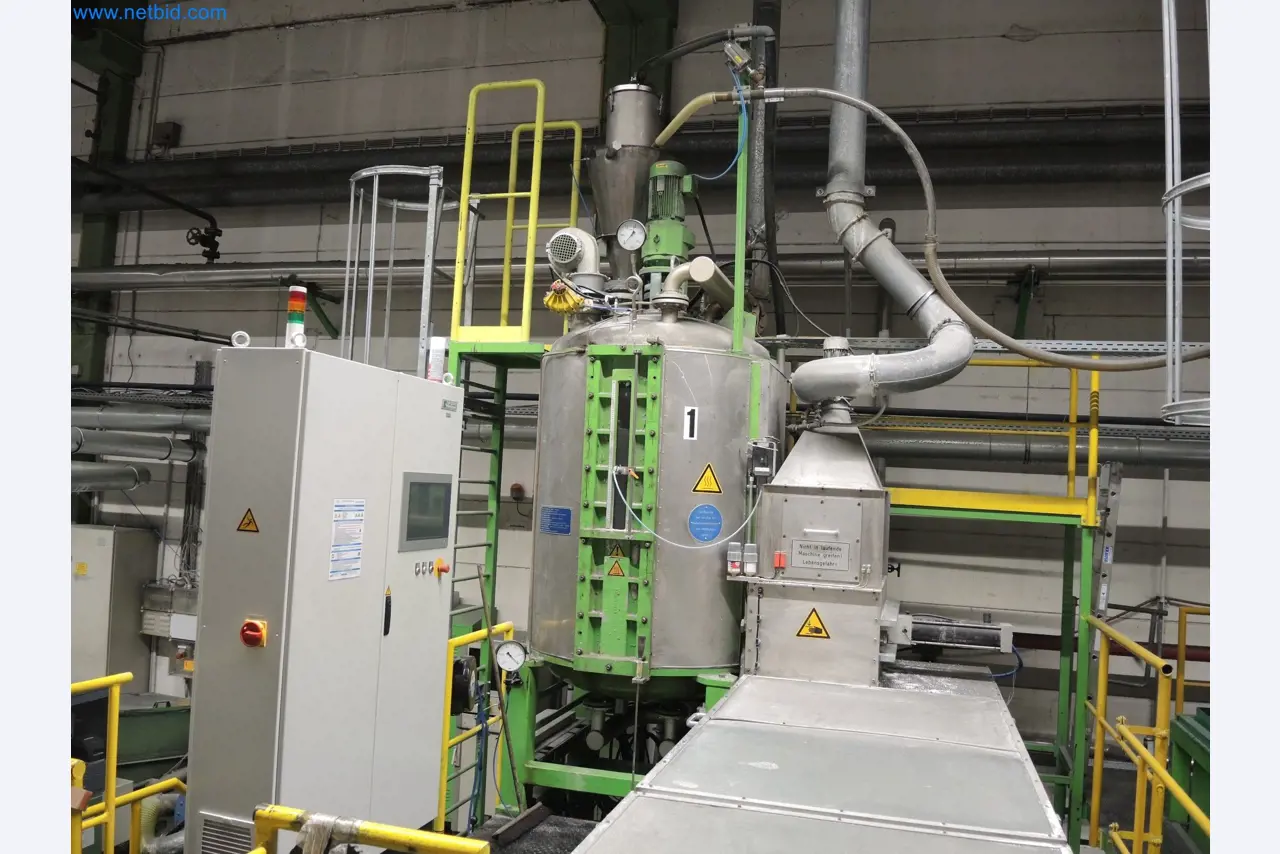 Machines for the production of insulation materials, EPS foam parts / particle foam components-5