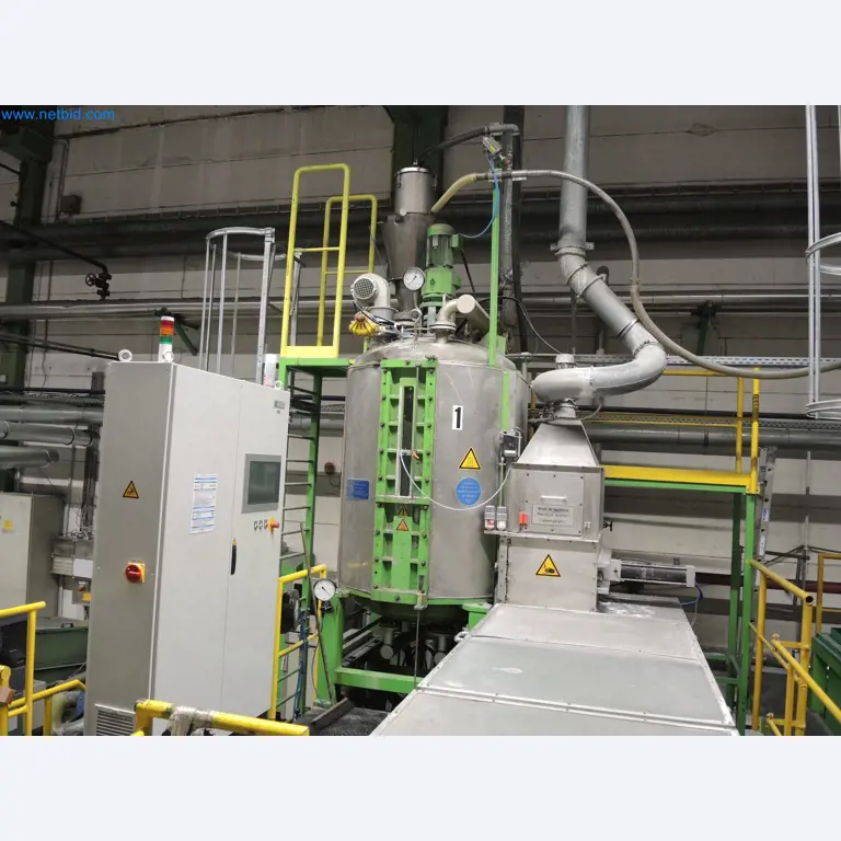 Machines for the production of insulation materials, EPS foam parts / particle foam components-5