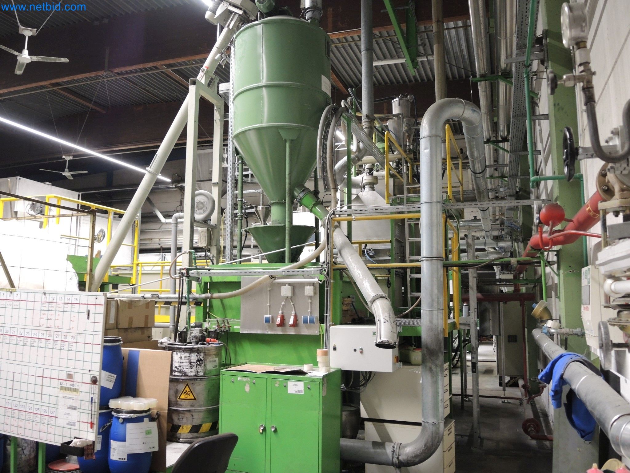 Machines for the production of insulation materials, EPS foam parts / particle foam components-7