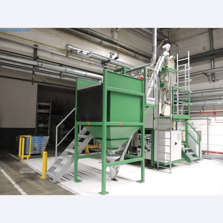 Machines for the production of insulation materials, EPS foam parts / particle foam components-1