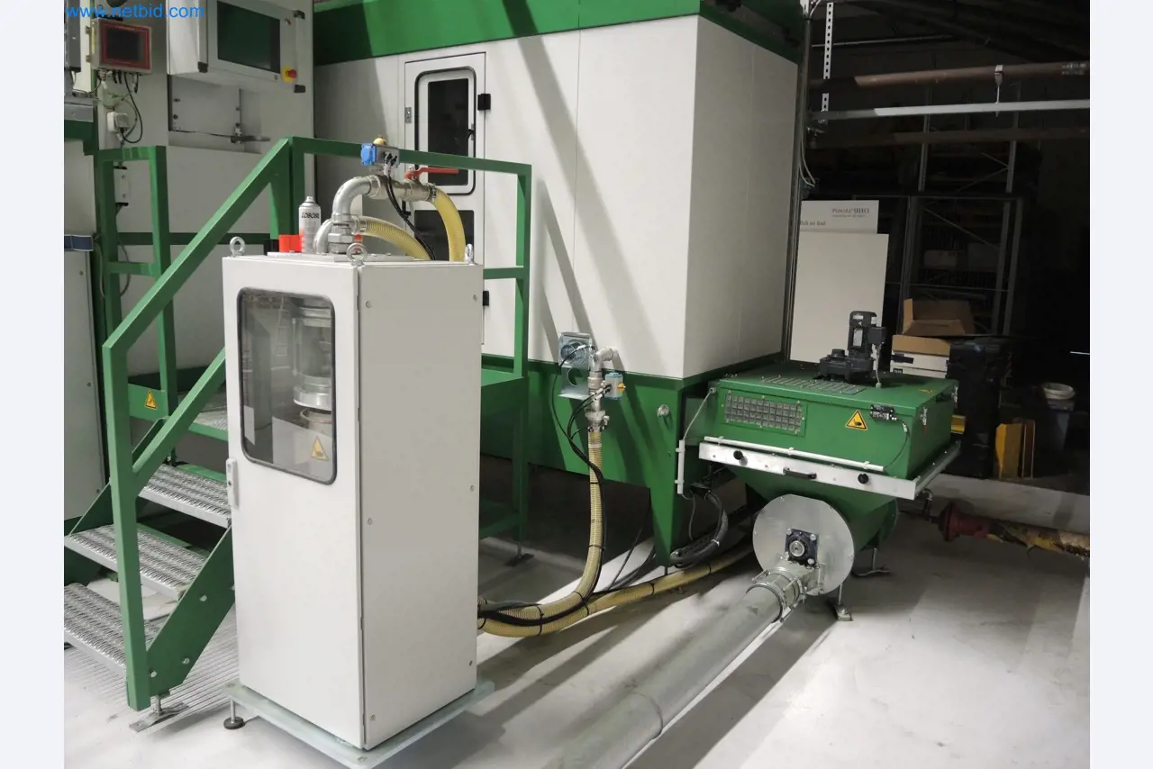 Machines for the production of insulation materials, EPS foam parts / particle foam components-3