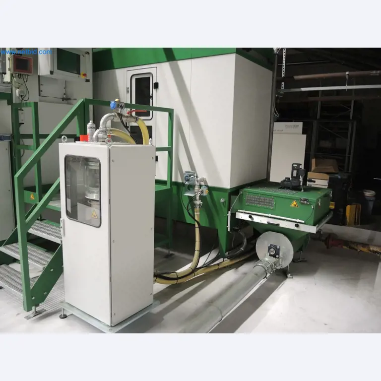 Machines for the production of insulation materials, EPS foam parts / particle foam components-3