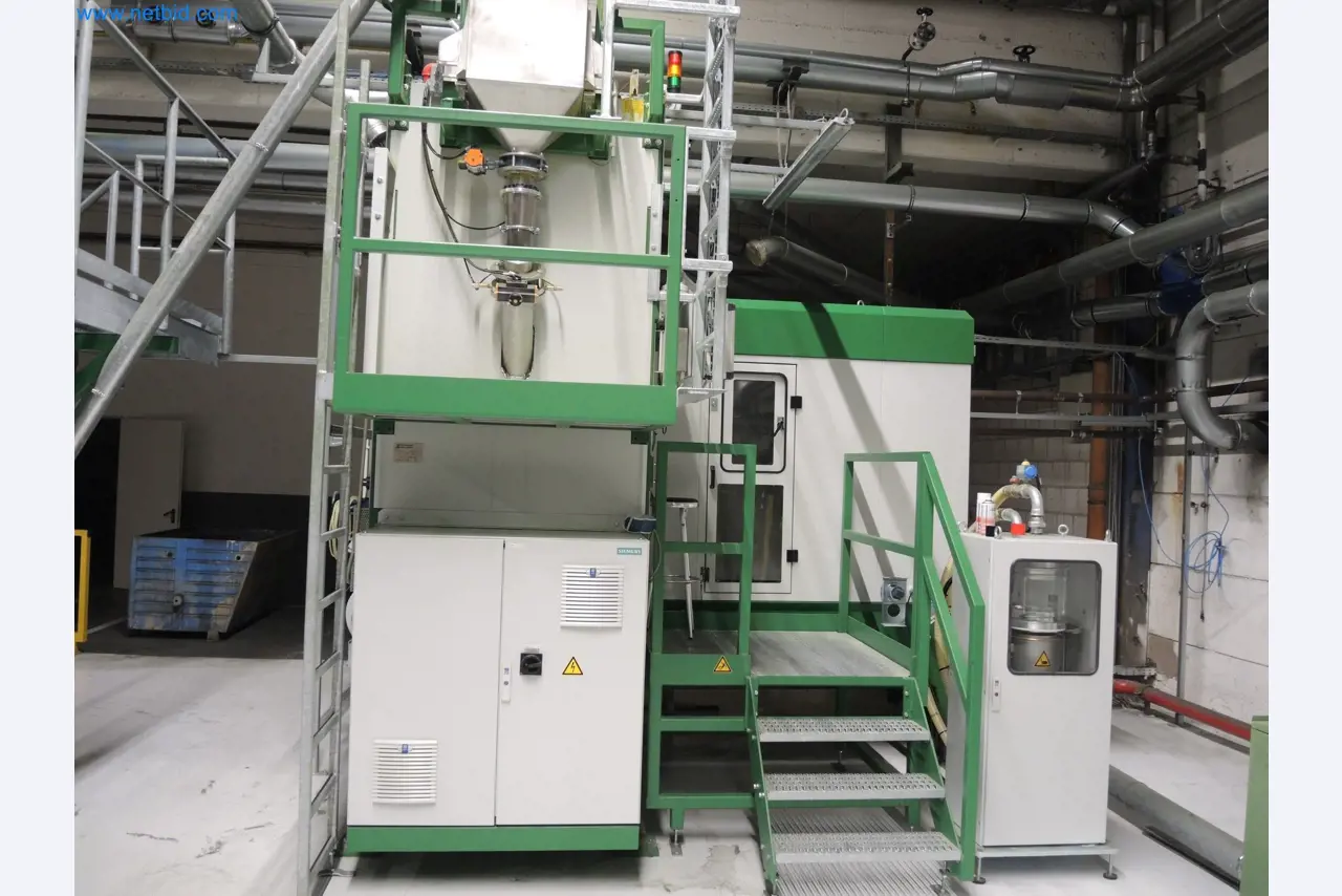 Machines for the production of insulation materials, EPS foam parts / particle foam components-4