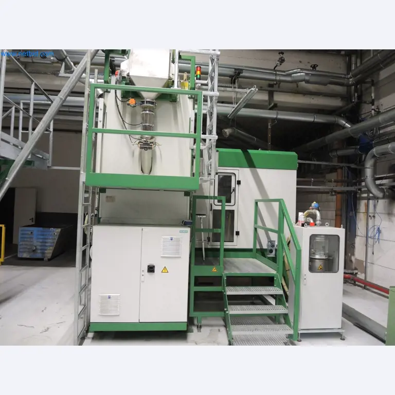 Machines for the production of insulation materials, EPS foam parts / particle foam components-4