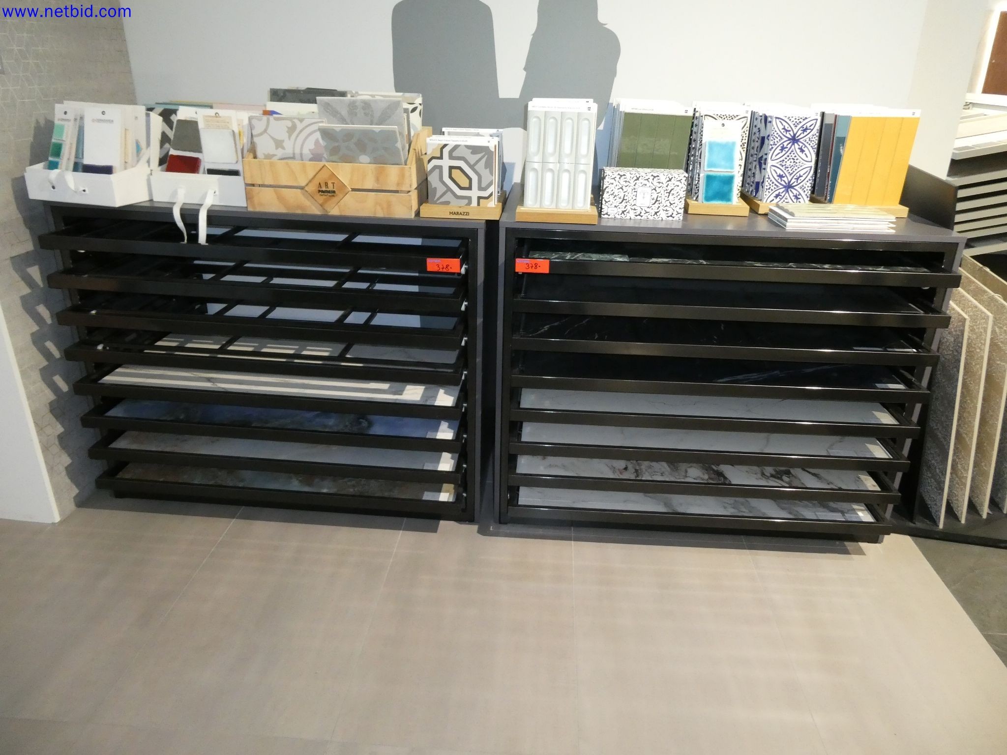 Tehnologija skladiščenja, popisi Prostor za barvanje in polaganje ploščic, razstava ploščic, popisi-1