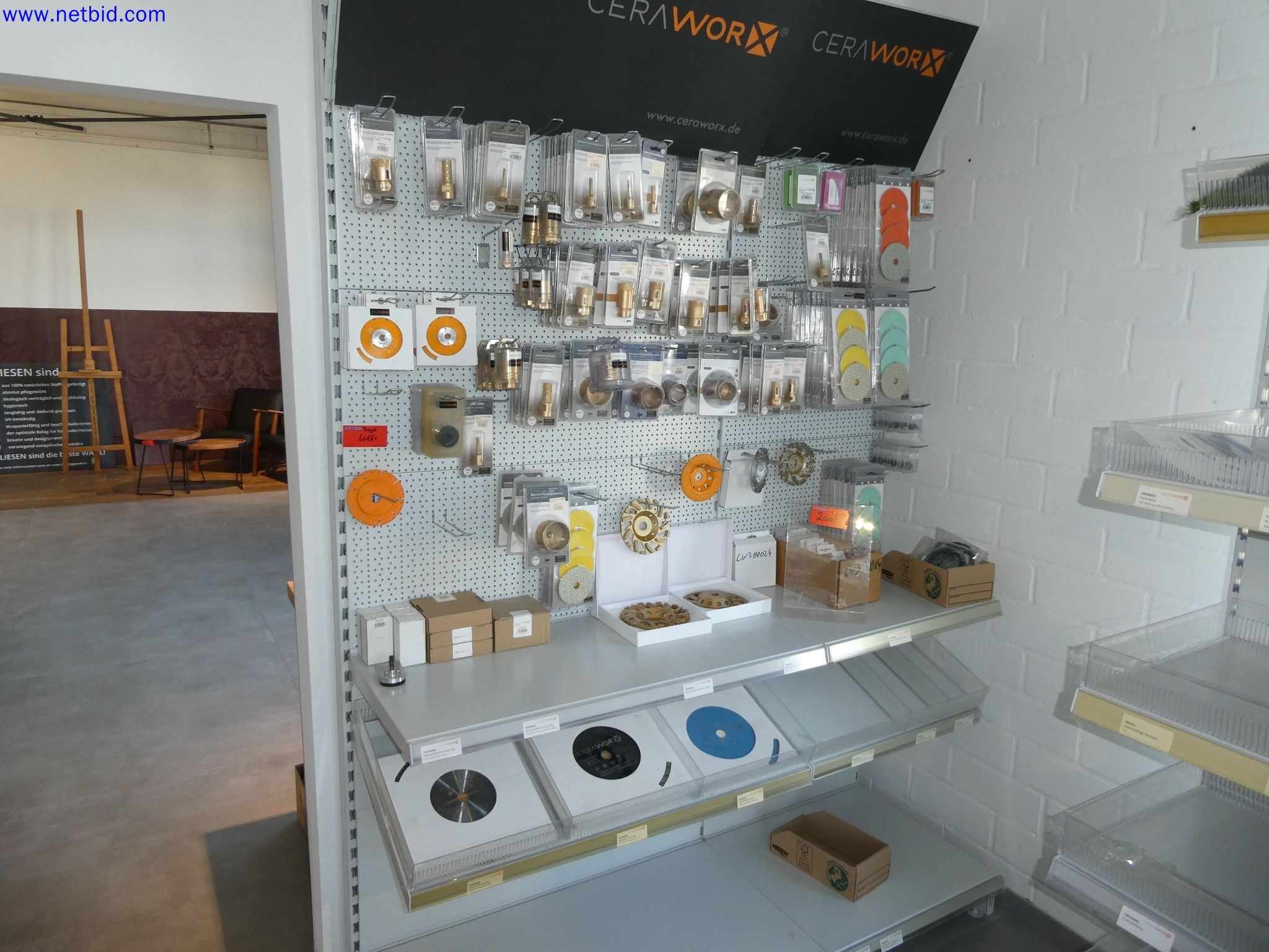 Storage technology, inventories Painting and tiling area, tile exhibition, inventory-9