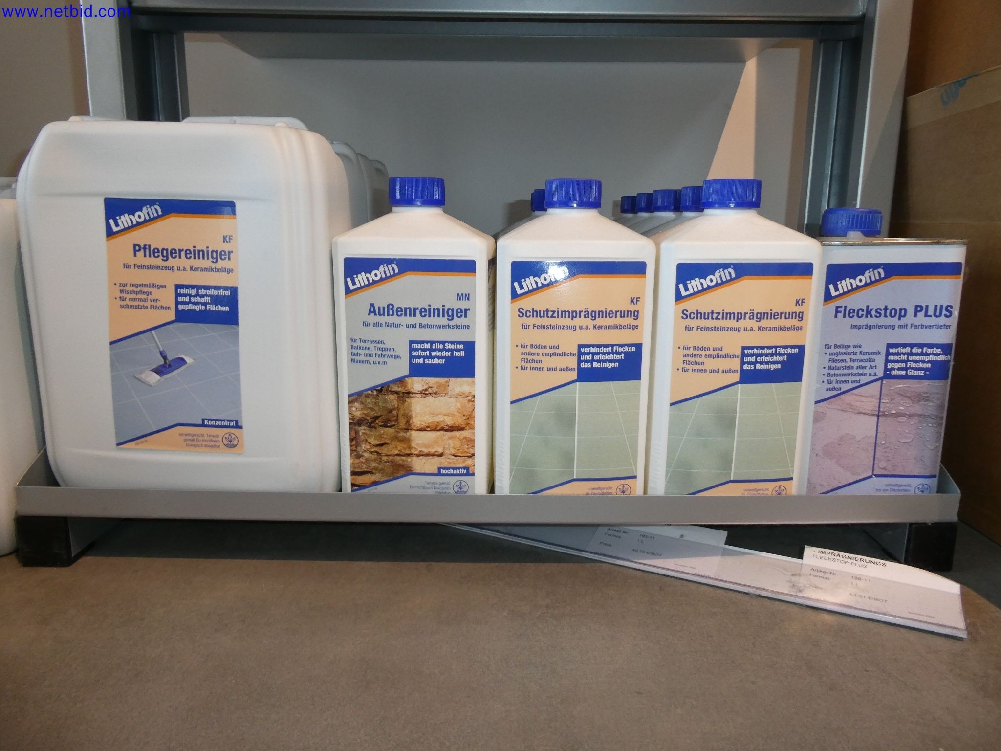 Storage technology, inventories Painting and tiling area, tile exhibition, inventory-4