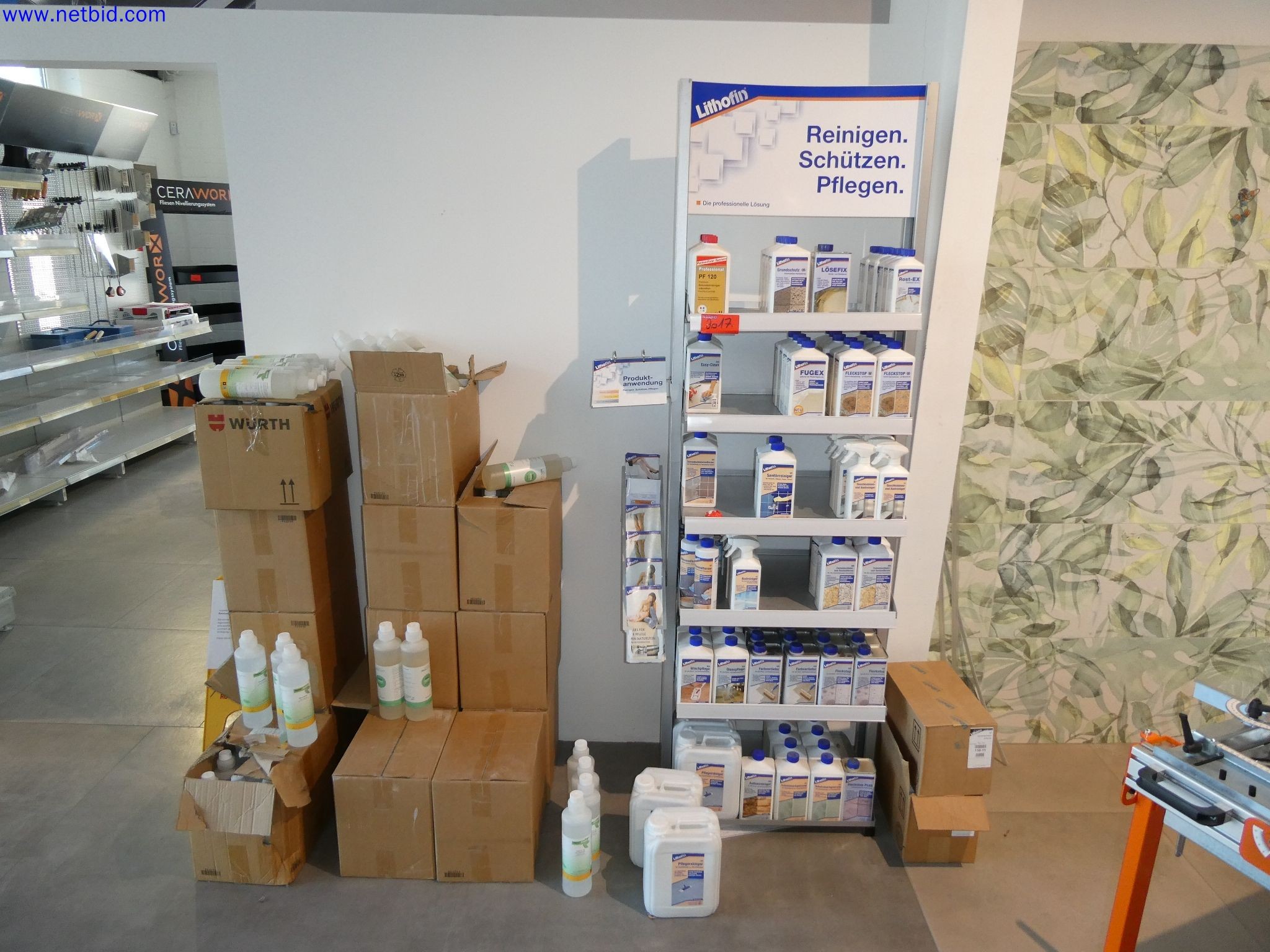 Storage technology, inventories Painting and tiling area, tile exhibition, inventory-8
