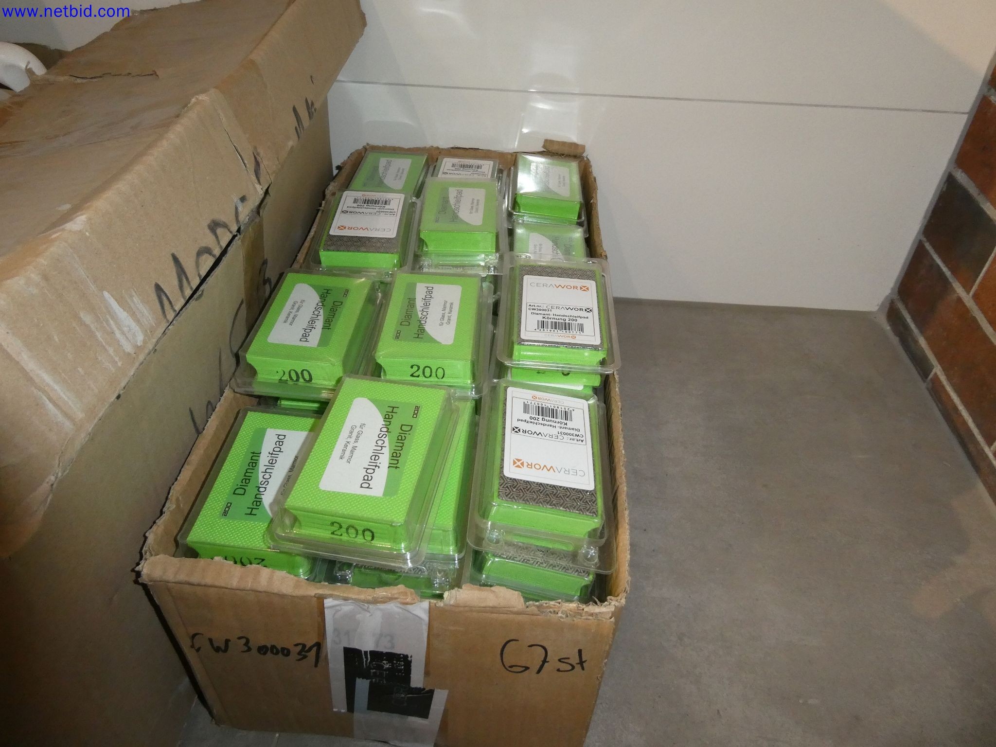 Storage technology, inventories Painting and tiling area, tile exhibition, inventory-22