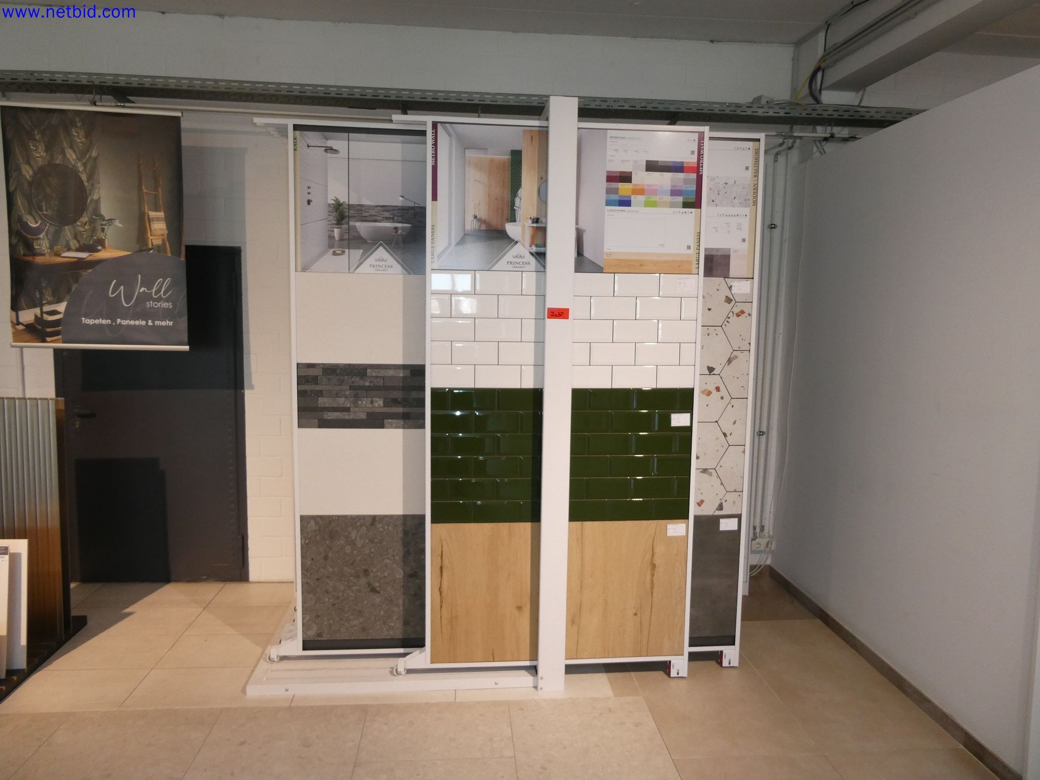 Technologia magazynowania, inwentaryzacja Obszar malowania i układania płytek, wystawa płytek, inwentaryzacja-12