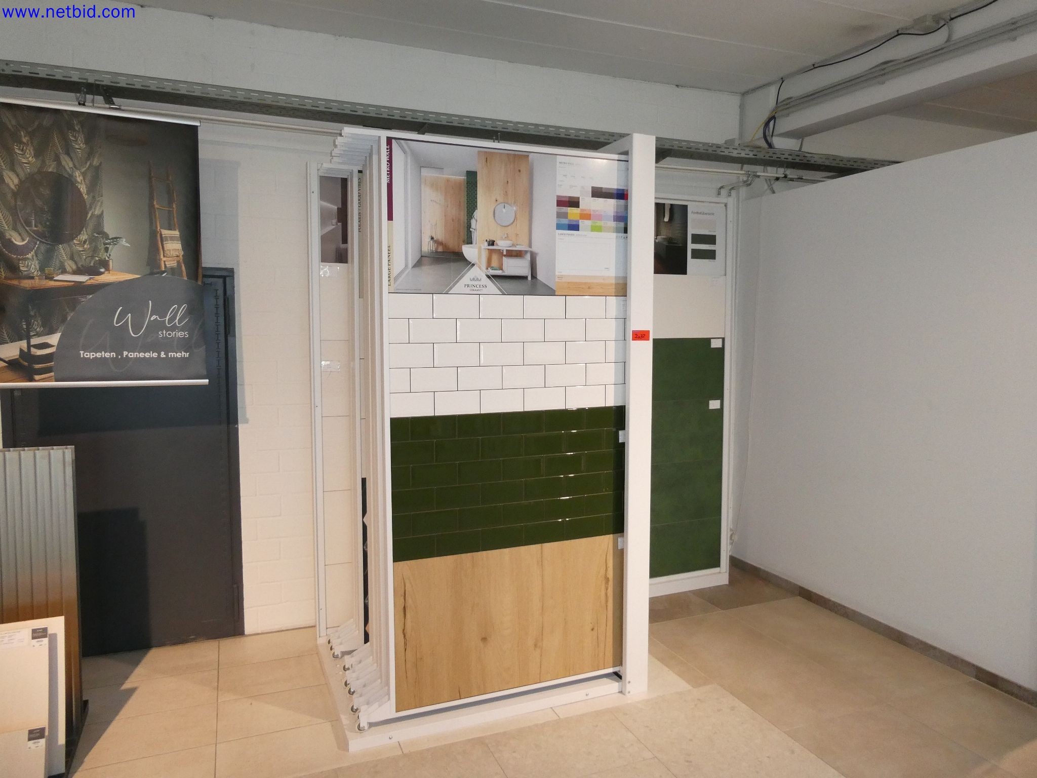 Technologia magazynowania, inwentaryzacja Obszar malowania i układania płytek, wystawa płytek, inwentaryzacja-9