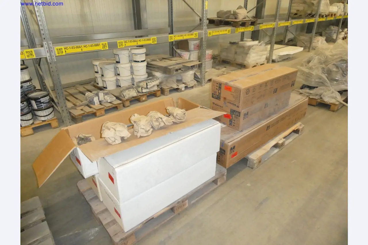 Tecnologia de armazenamento, inventários Área de pintura e ladrilhos, exposição de ladrilhos, inventário-1